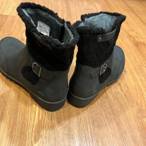 JBU by Jambu Women's Glasgow Water Resistant Mid Calf Boot Black 10 M - Picture 2 of 6